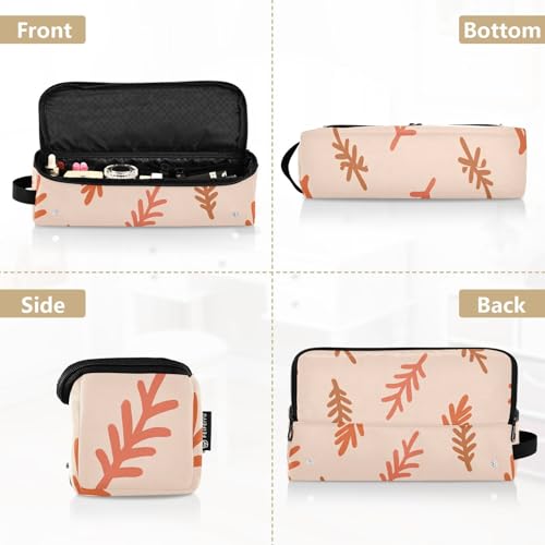 GuoChe Hair Tools Travel Bag con Tapete Resistente al Calor Diseño de Agujas de Pino Navideñas miniatura 5