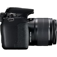 Canon EOS 2000D Spiegelreflexkamera (24,1 MP, DIGIC 4+, 7,5 cm (3,0 Zoll) LCD, Full-HD, WiFi, APS-C CMOS-Sensor) inkl. Objektive EF-S 18-55mm is II F3.5-5.6 is II und EF 50mm F1.8 STM, schwarz – Ansicht 5