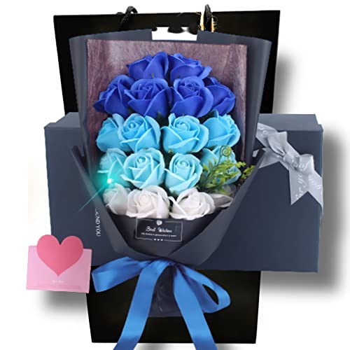 [Capiner] 18pieces \[vt[ ԑ LO j NX}X KN v[g Mtg   a җ ̓ ̓ bZ[WJ[h VbvobOt (Blue Gradation)