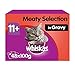 Price comparison product image whiskas 11+ Cat Pouches Meaty Selection in Gravy 48 x 100g