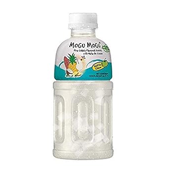 Mogu Mogu Juice with Nata De Coco 6 Pack (Bundle)
