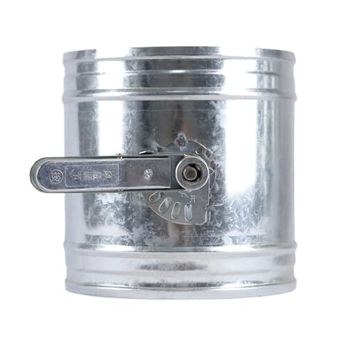 Compuerta de ventilacion 150mm fabricada en chapa galvanizada robusta 4