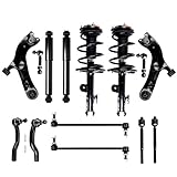 TFGCSG Struts Shock suspension kit for 2006 2007 2008 2009 2010 2011 2012 for Toyota RAV4 Complete Struts Assembly Control Arm and Ball Joint Assembly shock absorber kit 14 Pcs
