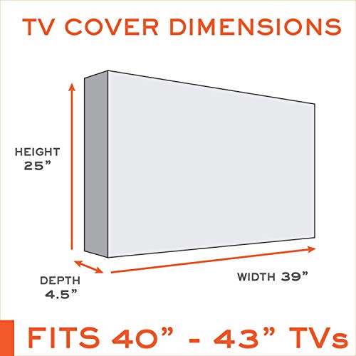 Bozzcovers TC-43-OFB Outdoor Tv Cover 40, 42 thumb #1