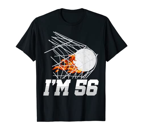 I'm 56 Sports Field Hockey Player Adulto 56 Cumpleaños Camiseta