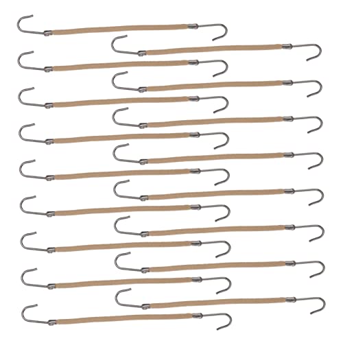 Bandeaux pour cheveux élastiques beiges Healvian pour coiffures de sport et bureau