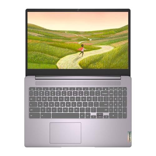 Image of Lenovo IdeaPad 3i 15.6 inch FHD Chromebook, Intel Celeron N4500 Processor, 4GB RAM, 192GB Storage(64GB eMMC + 128GB Flash Memory), Webcam, Wi-Fi 6, Bluetooth, SD Card Reader, HDMI, Artic Grey, Chrome OS
