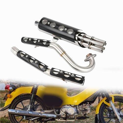 Escape de Cross Cub CC110 para Rutas de Motocross y Pistas de Tierra con Silenciador Robusto