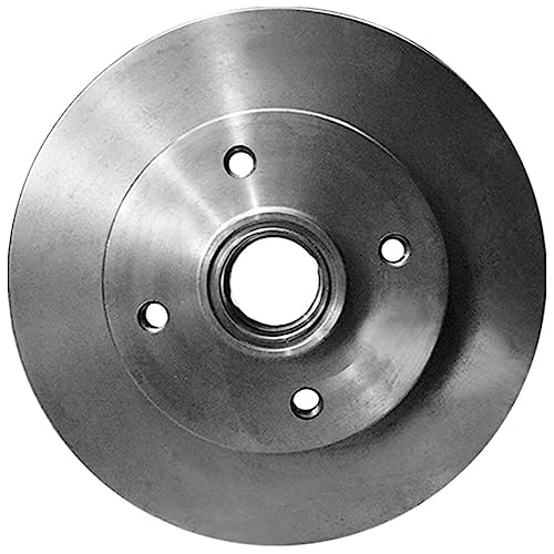 Par Disco de Freio Dianteiro Sólido com Cubo Gurgel X12 X20 Vw Brasília Fusca 1970 a 1996 Karmann Gh