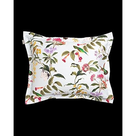 Funda de cojín individual GANT Garden flores azules Cover