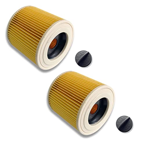 Patronenfilter Patronen für Nass-/ Trockensauger Nasssauger/Mehrzwecksauger/Waschsauger Kärcher A 2204 2254 2101 2201 WD2 WD3 MV2 MV3 WD2.200 WD3.500 P WD 3.200, WD 3.300 M wie 6.414-552.0