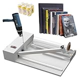 MTTXY Schrumpffolienmaschine, 530-W-Schrumpffolienschweißgerät mit Heißluftpistole und POF-Folie mit Einstellbarer Geschwindigkeit, für Lebensmittel, Alltagschemikalien, Hardware, Alltagsbedarf,60cm