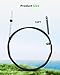 JUQAFY Control Cable, 10FT Outboard Throttle Shift 2PCS, Fit for Mariner Mercury Mercruiser Force Engines