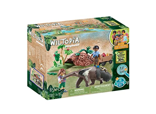 PLAYMOBIL 71012 Wiltopia Cuidado del Oso Hormiguero, Juguetes