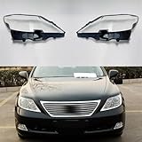 IrayZ Headlamp Lens Cover Headlight Cover Lampshade Shell for Lexus LS460 2006 2007 2008 2009 Car Headlight Lens Replacement (Color : 1 Pair)