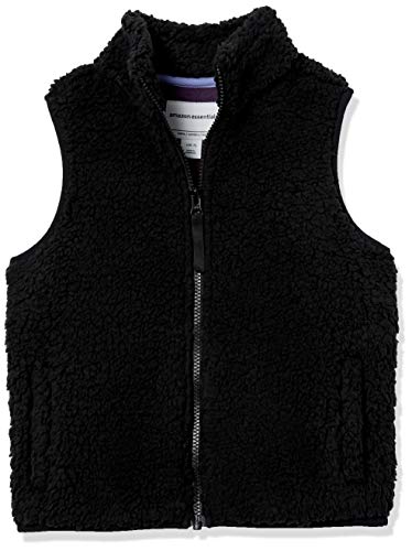 Amazon Essentials girls Sherpa Fleece Vest with Pockets