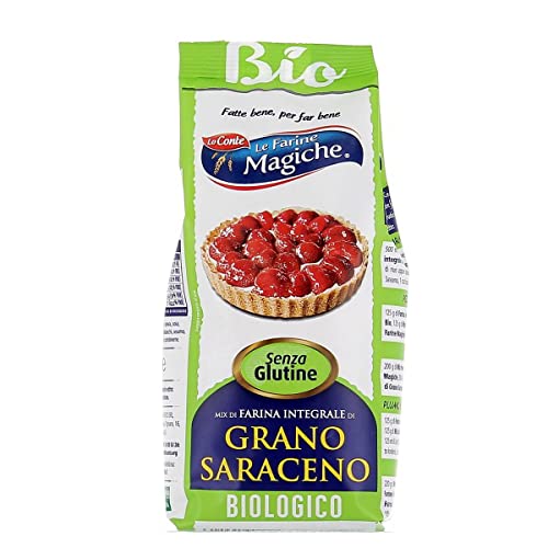 Lo conte Le farine magiche Grano Saraceno Alforfón 500 g Sin gluten, Volkorn