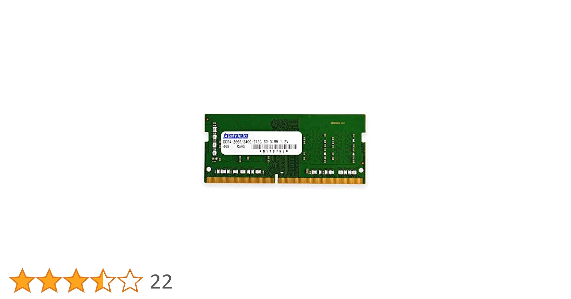 Amazon | アドテック ADS2400N-X4G DDR4-2400 260pin SO-DIMM