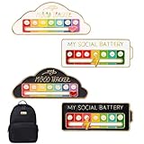 【Le cadeau parfait】 : comment ne pas aimer un look aussi créatif ? Montrez votre attention à vos proches avec ces badges mignons et pratiques. Ce sont les meilleurs cadeaux pour les amis, la famille et tous ceux qui ont besoin d'inspiration supplémentaire. Vous êtes libre d'ajuster votre humeur et de faire savoir aux autres ce que vous ressentez.