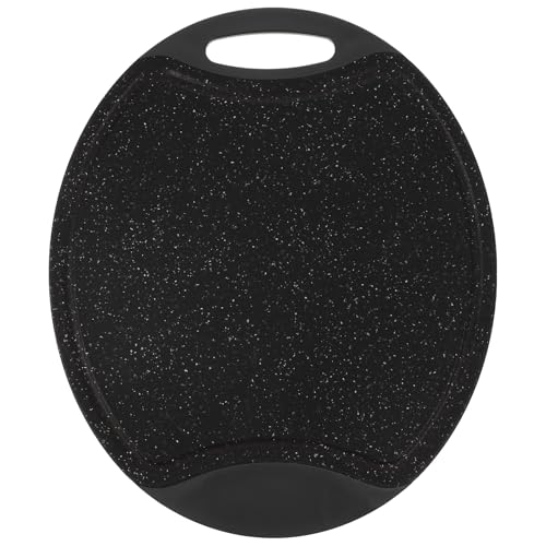 KESYOO 防滑設計大理柄家用軽量カッティングボード 耐熱製まな板 キッチン肉果物用 食器洗浄機対応掛け収納可能