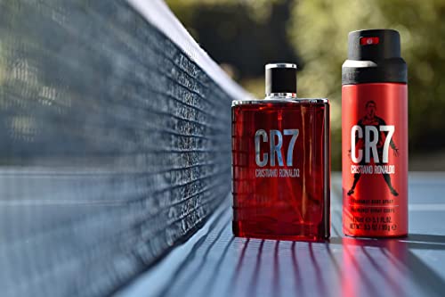 Cr7 Cristiano Ronaldo - Body Spray Scent For Men - Long Lasting, Woody Fusion With Lavender, Cardamom, Tobacco, And Cedar - From Cristiano Ronaldo’s Original Men’s Fragrance Collection - 5.1 Oz #TOP4