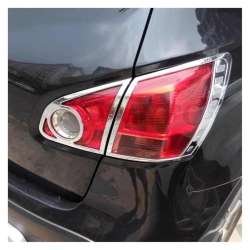 Pegatinas protectoras de faros traseros con acabado cromado premium para J10 2