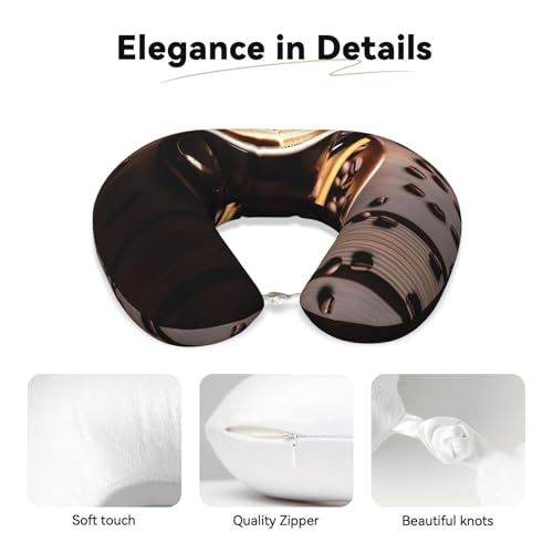 Almohada cervical espuma viscoelástica tamaño único negro miniatura 4