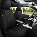 CAR PASS 3D Air Mesh Car Seat Covers Two Front Seats Only, Universal Seat Covers for Car Fit SUV,Vans,Sedan,Trucks, Breathable Automotive Interior Seat Covers Airbag Compatible (Black)