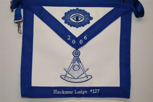 D3000 Masonic Apron Past Master (MADE IN THE USA) 48" adjustable belt