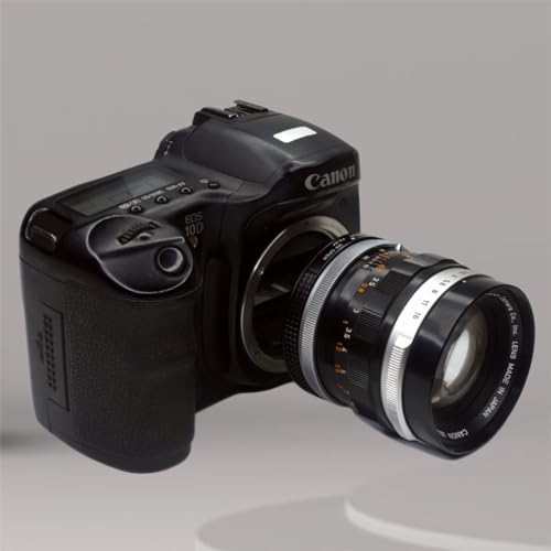 PHOLSY Lens Mount Adapter Manual Focus with Aperture Lever, Optical Glass and Cap Compatible with Canon FD FL Mount Lens to Canon EOS EF-Mount Camera Body, FD to EOS, FD to EF - Image 4