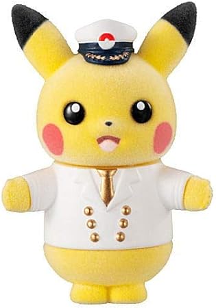 Amazon ポケットモンスター ポケモン ポケモふどーる5 1 船長ピカチュウ 単品 通販