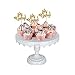 Penta Angel 24Pcs Gold Glitter Cupcake Toppers Cake Topper Baking Pick Sticks for Boy Girl First Birthday Wedding Gender Reveal Party Decorations (24 pcs)