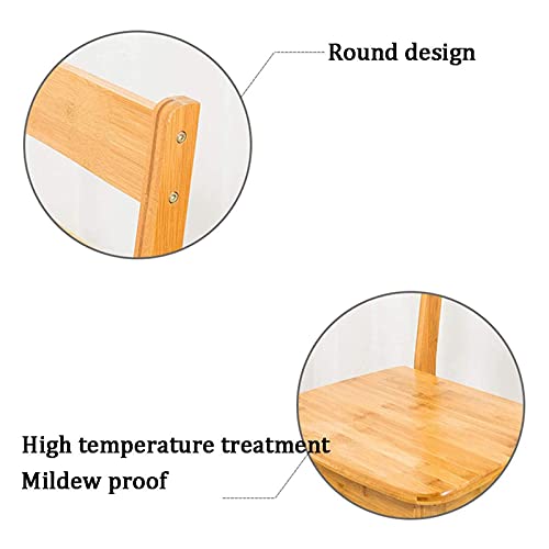 Tabouret d'escalade d'intérieur en bois avec 4 marches multifonctions
