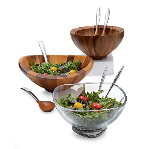 nambe-Braid-Glass-Salad-Bowl-with-Servers-Large-12-Inch-Mixing-and-Serving-Dish-Thick-Glass-Bowl-for-Salads-Fruit-and-More-Stainless-Steel-Serving-Spoons-Dishwasher-Safe