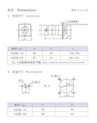 Interruptor de leva YMZ12 para solucionar fallos de giro en maquinaria 4