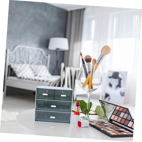 Boîte de rangement pour tiroir et bureau multifonctionnelle en plastique compact - 7