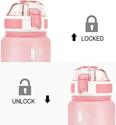 CodiCile Water Bottle Sports 1.1 Litre Water Bottle, BPA Free Drinks Bottle, Leakproof Water Bottle for Sports, Outdoor, Fitness, Gym, Cycling, School and Office