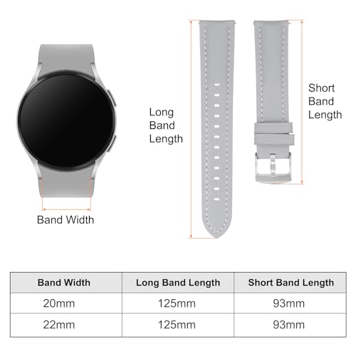 Correa de reloj de piel flexible para evitar el sudor en relojes inteligentes 2