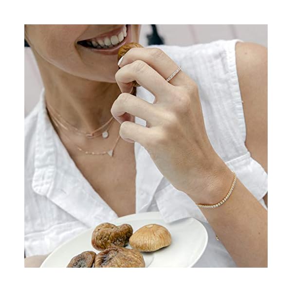 PAVOI-14K-Gold-Plated-Cubic-Zirconia-Classic-Tennis-Bracelet-for-Women-Adjustable-Slider PAVOI 14K Gold Plated Cubic Zirconia Classic Tennis Bracelet for Women in Yellow Gold