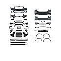 DM Autoteile 1785-AN AN Sport Umbau Bodykit Set grundiert 6x PDC kompatibel für BMW X4 G02 auch M-Paket nicht X4M