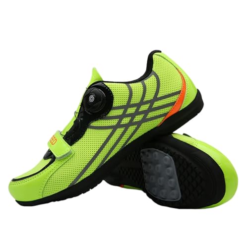 Surwin Zapatilla de Ciclismo Hombre Mujere Cómodo, 36-47 EU Zapatillas Ciclismo, Antideslizante Deportivas Hombre Zapatos, Bicicleta de Montaña...