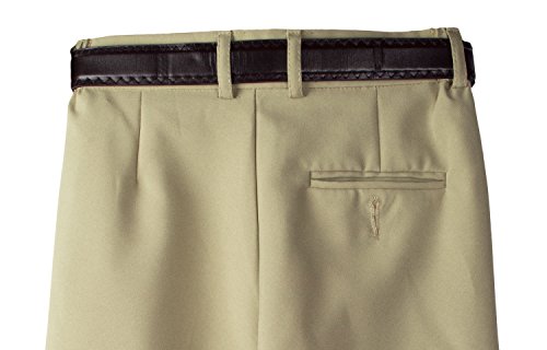 Spring Notion Boys Flat Front Dress Pants with Belt4