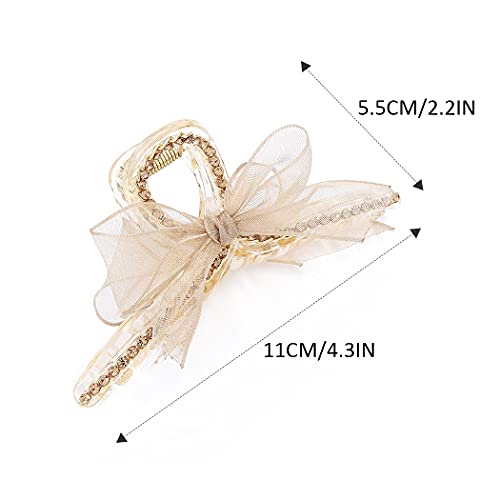 Runmi Pinze per Capelli Farfalla Clip Capelli