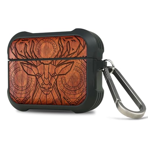 Étui en bois pour Airpods Pro 3 (2025) idée cadeau originale en bois