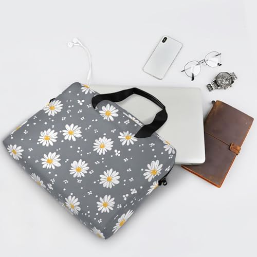 Funda para laptop ALAZA con patrón gris, 13-15.6 pulgadas miniatura 7
