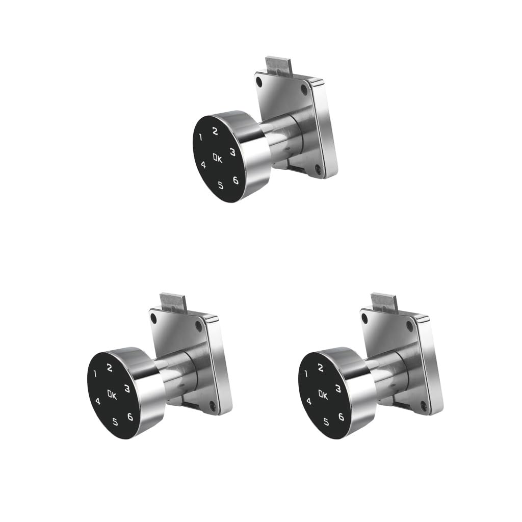 3 zestawy elektronicznych zamków do drzwi meble drewniane pudełko skrzynka pocztowa szuflada inteligentny zamek do szafki typ C pręt 22 mm 138-22 mm