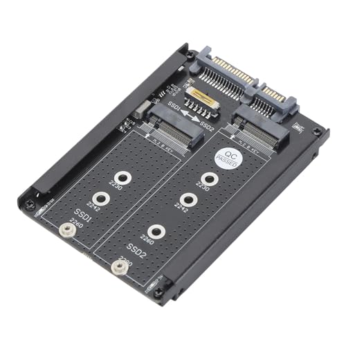 Adaptador Dual M.2 SSD a Disco de 2.5 pulgadas miniatura 3