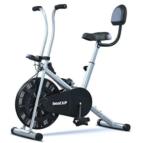 beatXP Tornado Shift 2F Air Bike Exercise Cycle for Home |Gym Cycle...