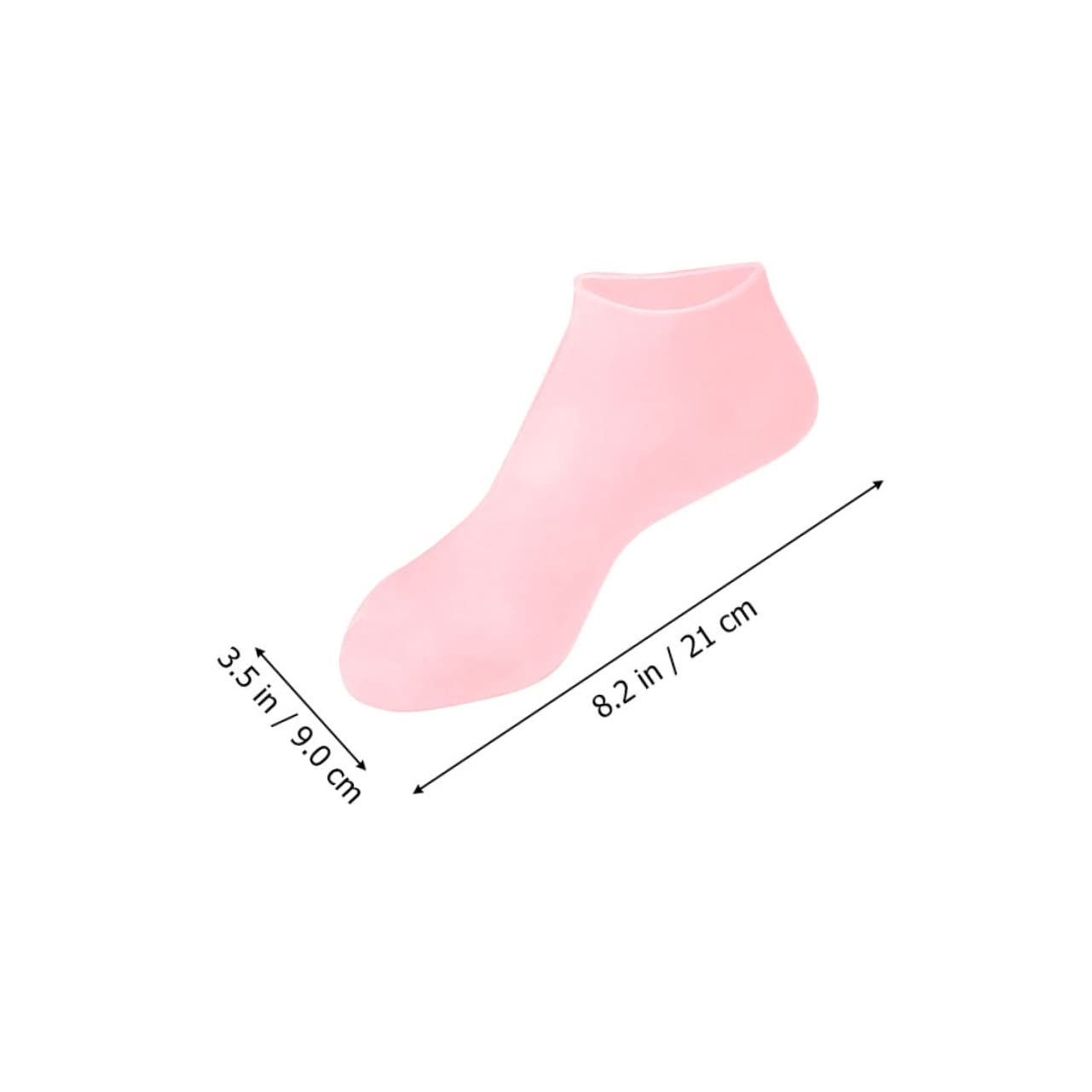 MUSISALY Supple Moisturizing Socks for Women Girls Foot Care Anti-Slip Socks for Cracked Heels Repair