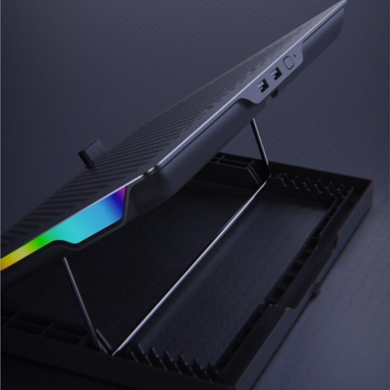 Gray Heat Dissipation Book Stand Aluminum Alloy Reading Rack Silicone Holder